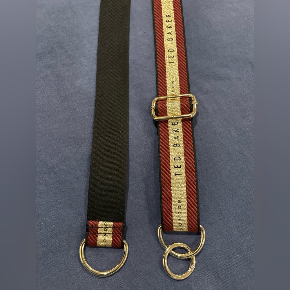 Ted Baker Crossbody Bag Strap - Adjustable with gold accents - Picture 5 of 5